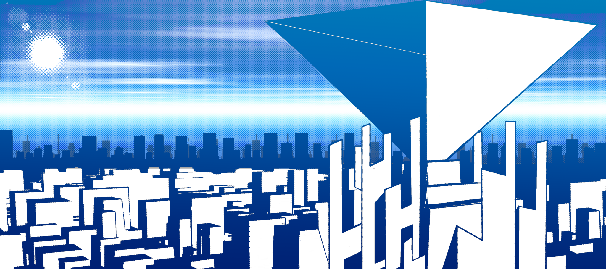 the city